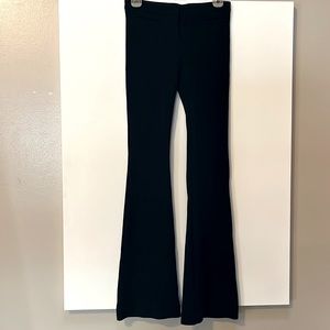 Body by Victoria Black Skinny Flare Dress Pants Size 0